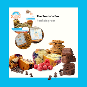 Taster’s Box: 4 coffee cakes, brownies & ginger snap snack packs