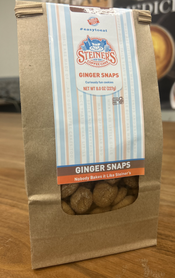 8oz bag of Gluten Free Ginger Snaps