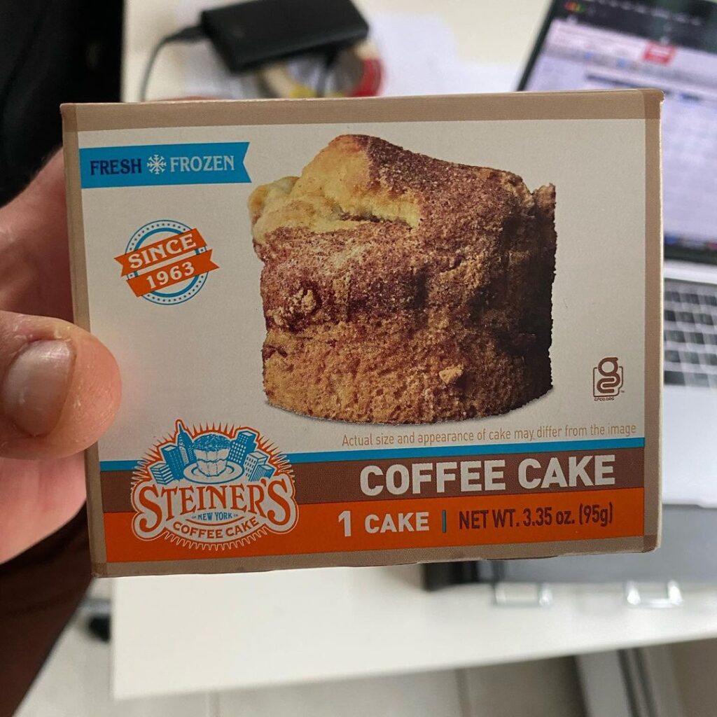 Steiner’s Coffee Cake of NY