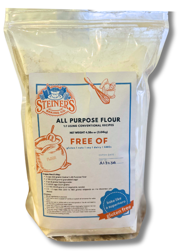 Steiner's Baking Co. All-Purpose Flour Front Label